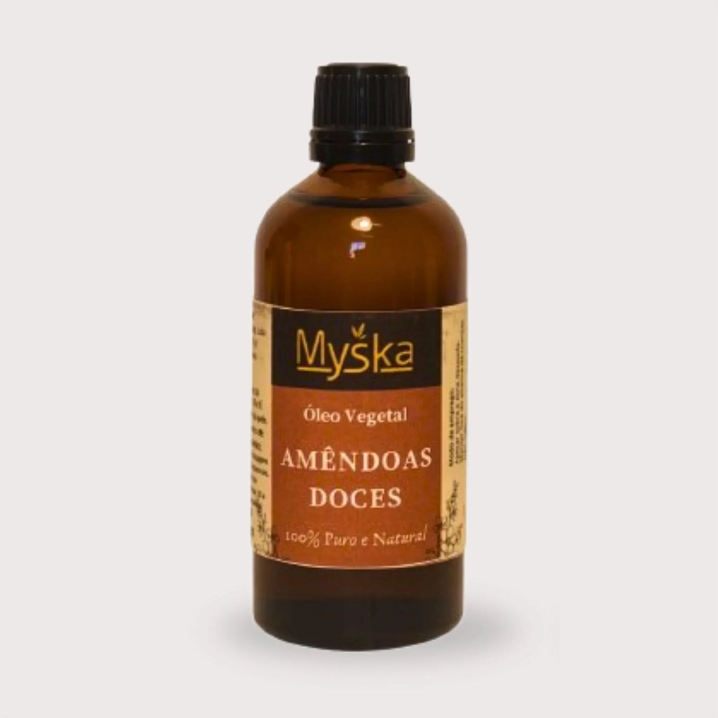 Óleo Vegetal de Amêndoas Doces Puro | Hidratação e Elasticidade da Pele – Myska