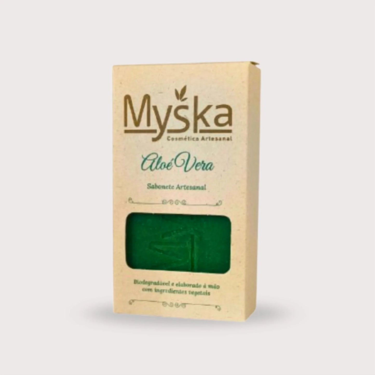 Sabonete Natural de Aloé Vera | Calmante e Hidratante – Myska