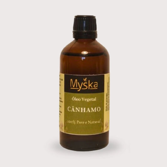 Óleo Vegetal de Cânhamo Puro | Hidratação e Regeneração da Pele – Myska