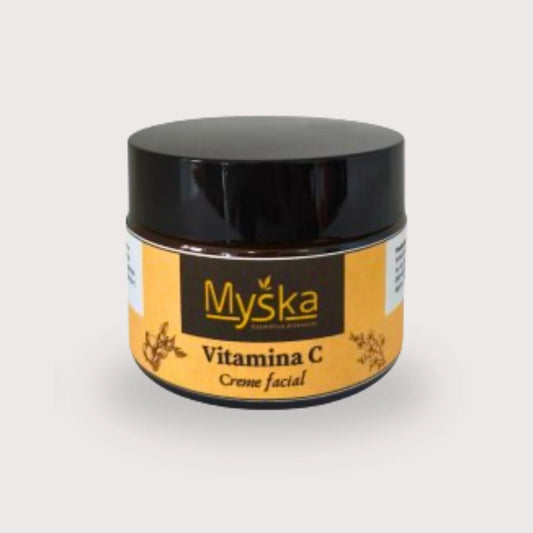 Creme Facial Vitamina C | Hidratação, Luminosidade e Proteção Antioxidante – Myska