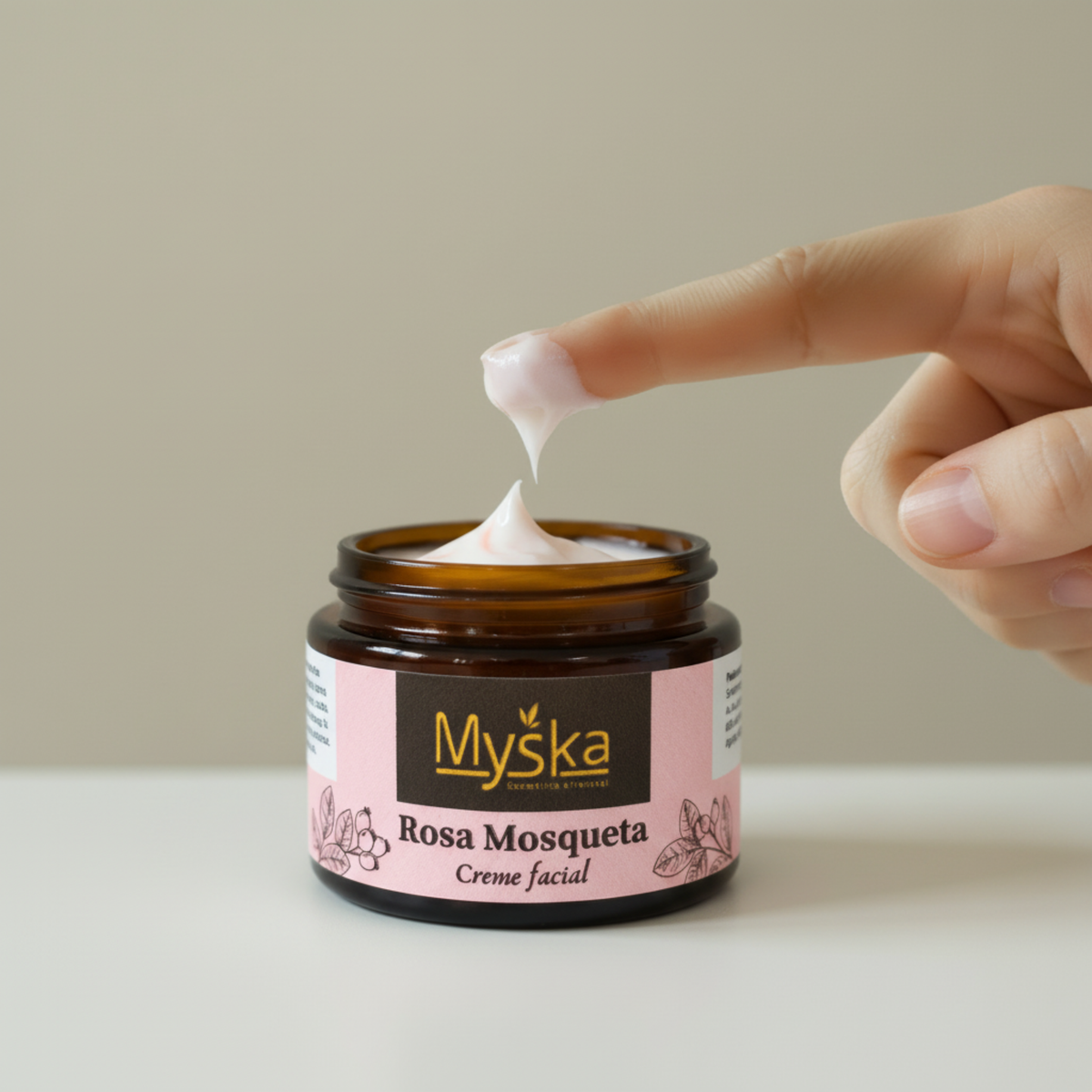 Creme Facial Rosa Mosqueta | Regeneração e Luminosidade – Myska