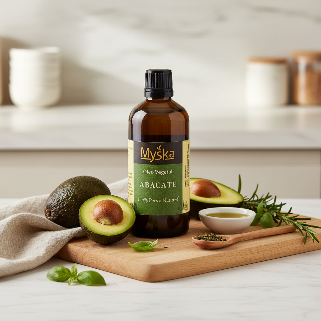 Óleo Vegetal de Abacate Myśka - Lifestyle cozinha